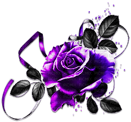 soave deco vintage gothic rose flowera corner - 免费PNG