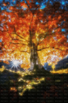 animated fall background - GIF เคลื่อนไหวฟรี