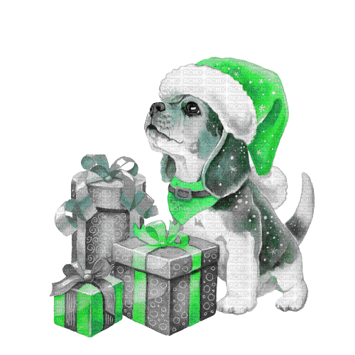 kikkapink dog winter animal animals christmas - безплатен png