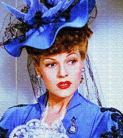 Rita Hayworth - Zdarma animovaný GIF