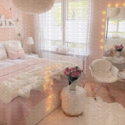 Pastel Pink Bedroom - darmowe png