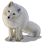 arctic fox deco - 免费PNG