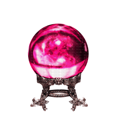 Crystal Ball.Pink - PNG gratuit