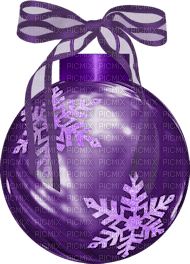 christmas lila weihnachten - PNG gratuit