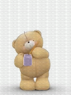 Lovely teddy - Безплатен анимиран GIF