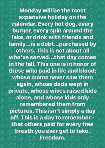 Memorial day -monday - ücretsiz png