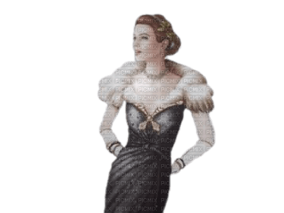 Art Deco woman bp - ücretsiz png