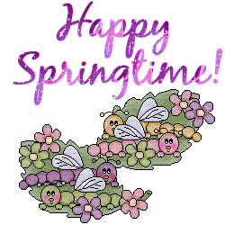Happy Springtime!.Victoriabea - Gratis animerad GIF