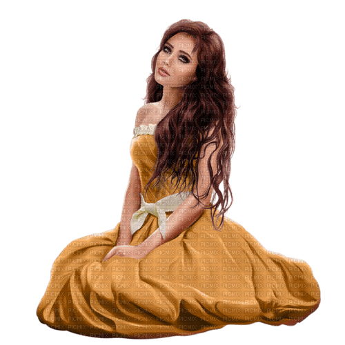woman by nataliplus - png ฟรี