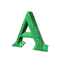 lettre a - Δωρεάν κινούμενο GIF