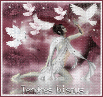 tenches bisous - Gratis animeret GIF