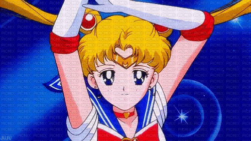 Sailor moon ❤️ elizamio - GIF animé gratuit