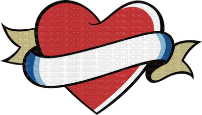 Kaz_Creations Heart Hearts Love Valentine Valentines Tattoo - darmowe png