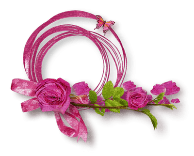 Kaz_Creations Rose Pink Deco Scrap - gratis png
