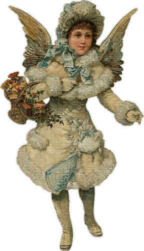 Weihnachtsengel, Christmas Angel, Vintage - png gratuito