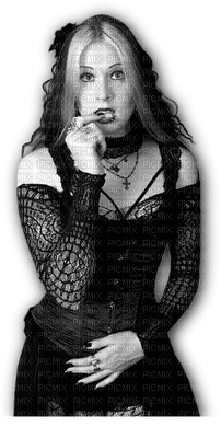 WOMAN GOTHIC - kostenlos png