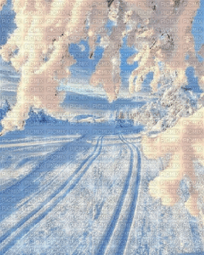 winter background - GIF animate gratis