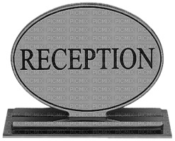 reception sign / signe de réception - PNG gratuit