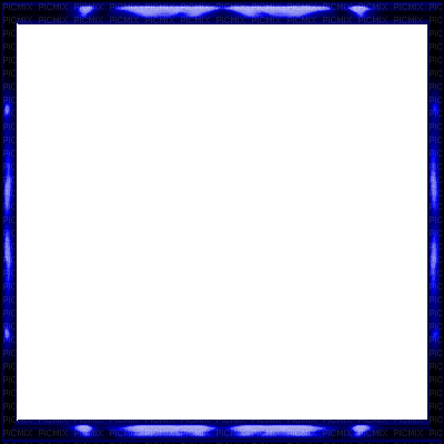 cadre bleu gif frame blue - GIF animado grátis
