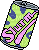 slurm soda from futurama pixel art - Δωρεάν κινούμενο GIF