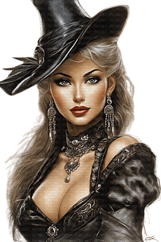 Gothic, witch - Free PNG