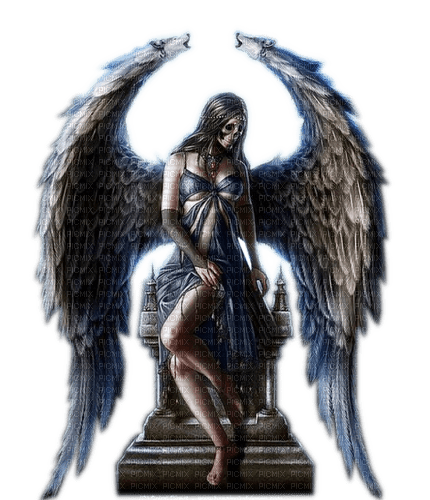 Rena black Angel Gothic - bezmaksas png