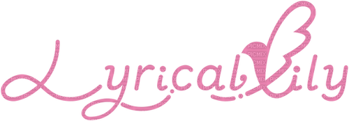 Lyrical lily logo - png grátis