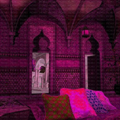 Pink Arabian Background - бесплатно png