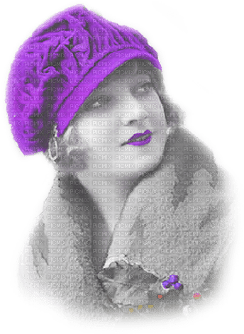 soave woman face vintage christmas  hat winter - gratis png