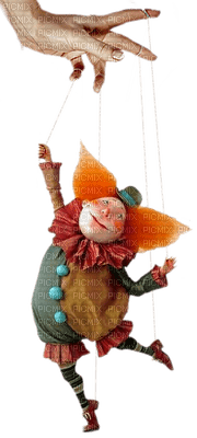 clown circus marionette puppet paintinglounge - безплатен png