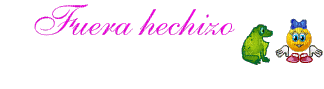 Fuera hechizo - Бесплатный анимированный гифка