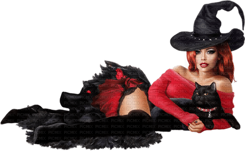 Kaz_Creations Halloween Witch - бесплатно png