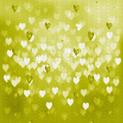 Floating Hearts background~Gold©Esme4eva2015 - Free animated GIF