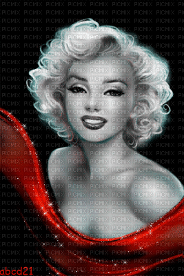 Marilyn Monroe bp - GIF animasi gratis