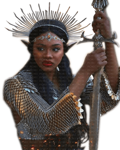 Rena Exotic Elfe Frau Woman - Free PNG