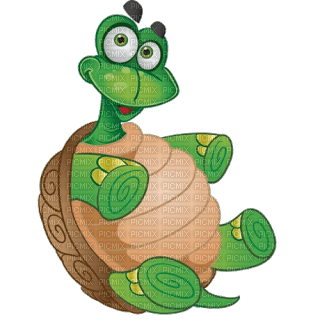 Kaz_Creations Cartoon Tortoise & Turtles - bezmaksas png