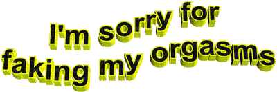 sorry for faking - 免费动画 GIF