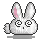 bunny dazed - GIF animé gratuit