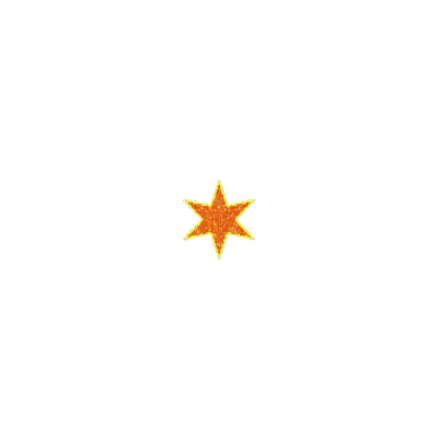 Estrela amarela - Zdarma animovaný GIF