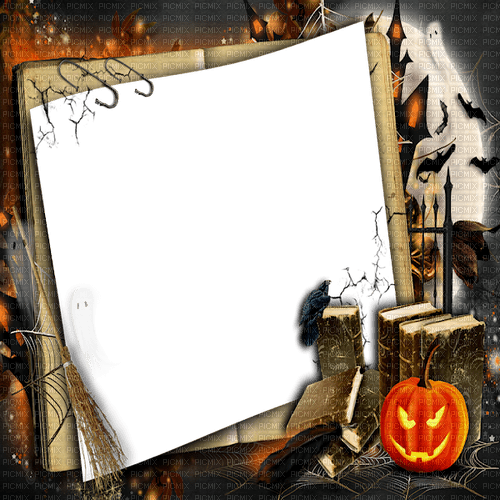 Halloween frame - Free PNG