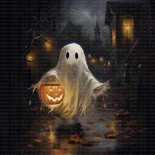 Halloween Ghost - bezmaksas png