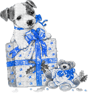soave christmas animals winter box gift toy - png gratuito