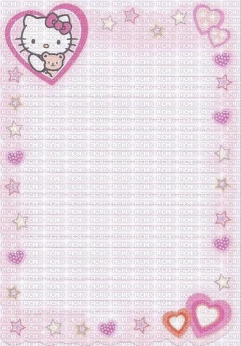 hello kitty notebook paper - 無料png