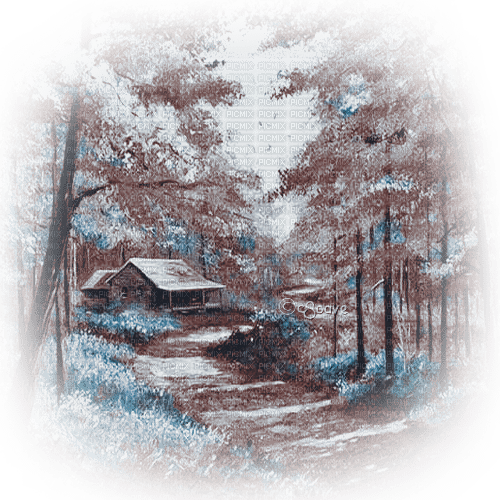soave background transparent autumn vintage forest - PNG gratuit