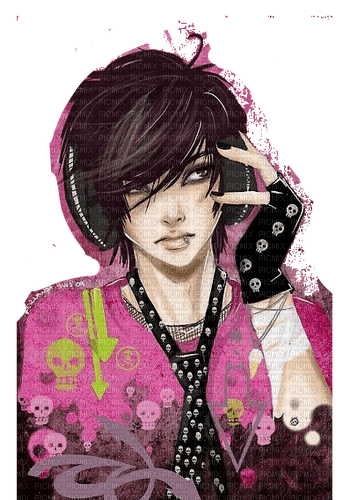 Emo anime ❤️ elizamio - 免费PNG