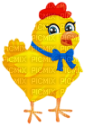 Kaz_Creations Deco Easter Chicken - 免费PNG
