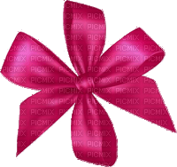 bow-pink - 免费PNG