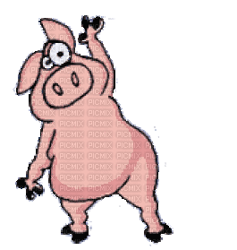 pig schwein porc farm animal animals animaux mignon gif anime animated  animation spring summer ete tube fun, pig , schwein , porc , farm , animal  , animals , animaux , mignon ,
