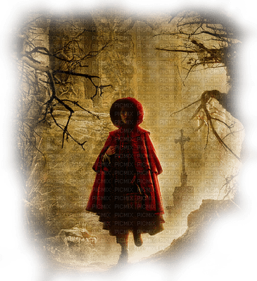 red riding hood--chaperon rouge - PNG gratuit