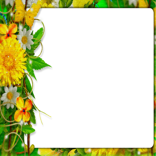 summer frame by nataliplus - PNG gratuit